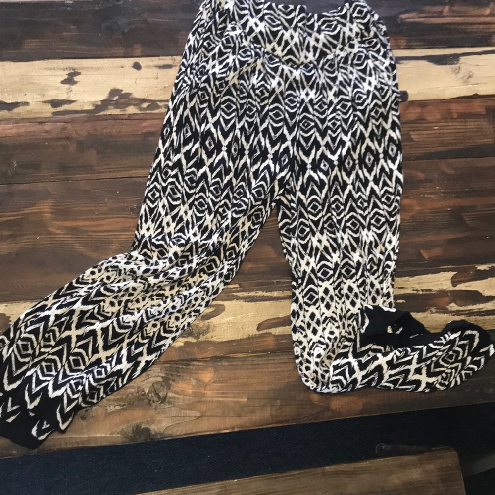 Nostalgia swim cover up pants